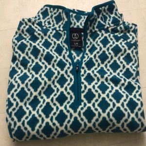 Lands End girls fleece pullover